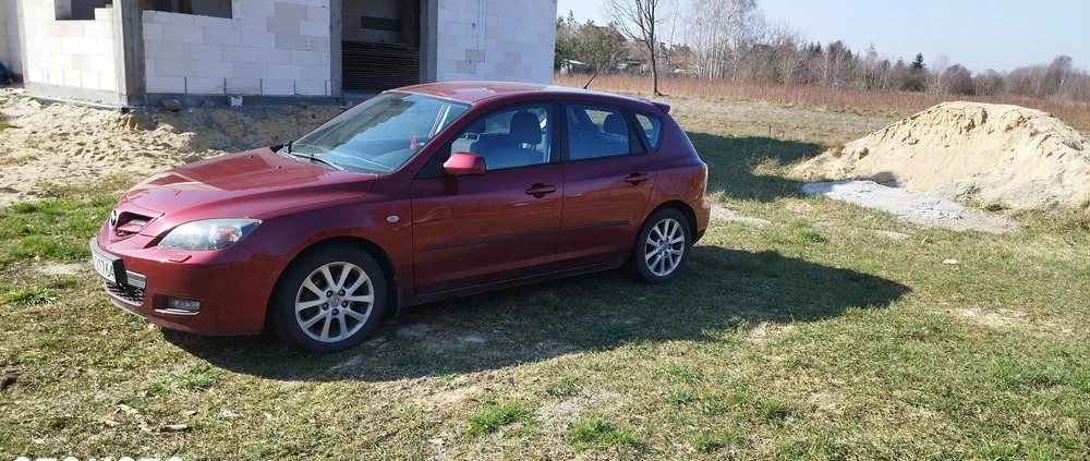 Mazda 3 cena 10300 przebieg: 195558, rok produkcji 2008 z Wągrowiec małe 79